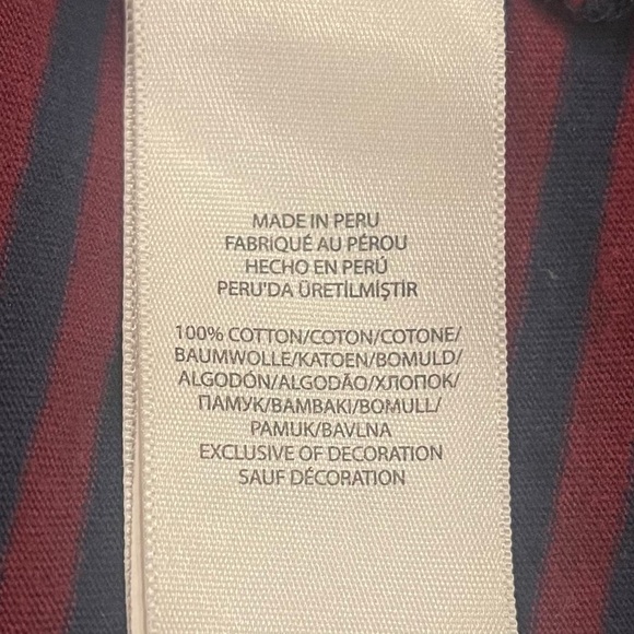 Polo Ralph Lauren Men’s Large T-Shirt Short Sleeve Stripped Logo Preppy Classic - Picture 7 of 8